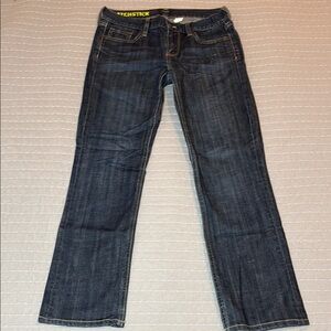 J. Crew Blue Straight Leg Jeans with Classic Faded Wash